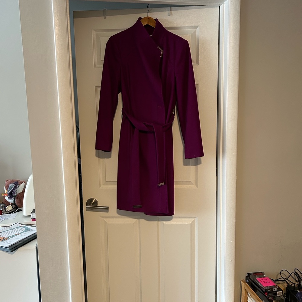 Ted Baker Vibrant Purple Coat